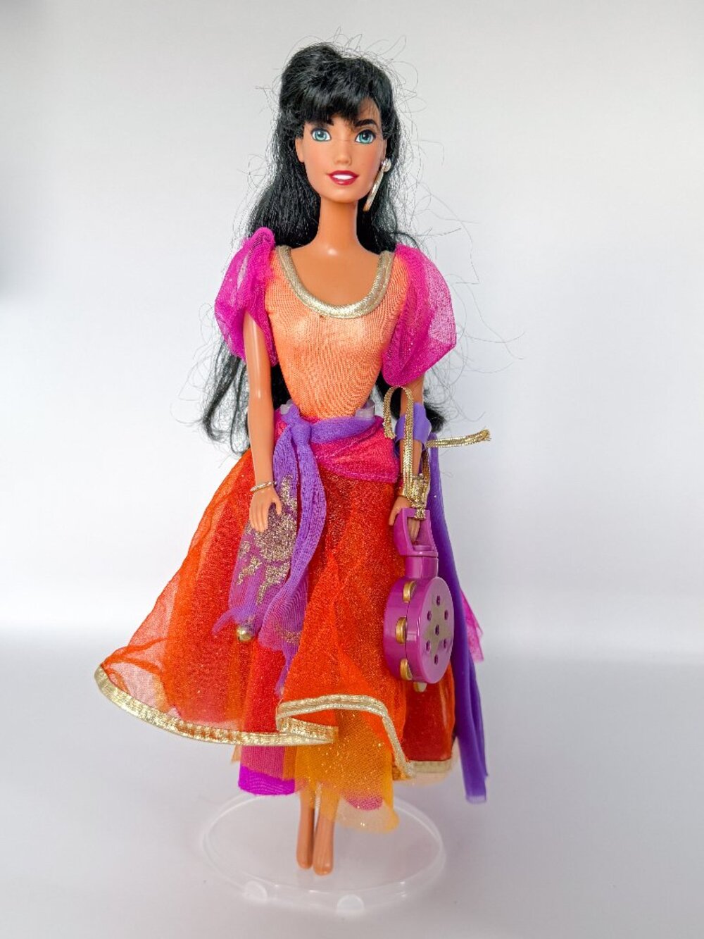 Vintage 1995 Disney Gypsy Dancing Esmeralda Doll